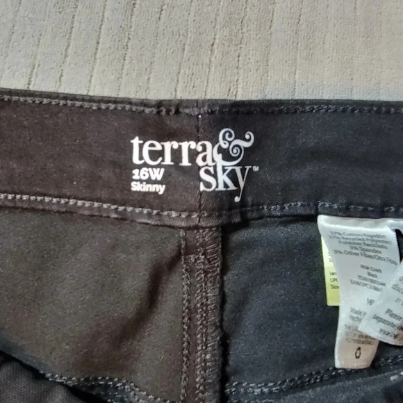Terra & Sky Black Skinny Jeans - Picture 2 of 4